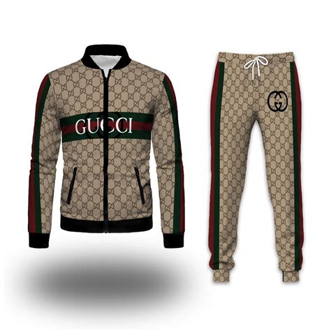 gucci floral print tracksuit men|gucci tracksuit women's price.